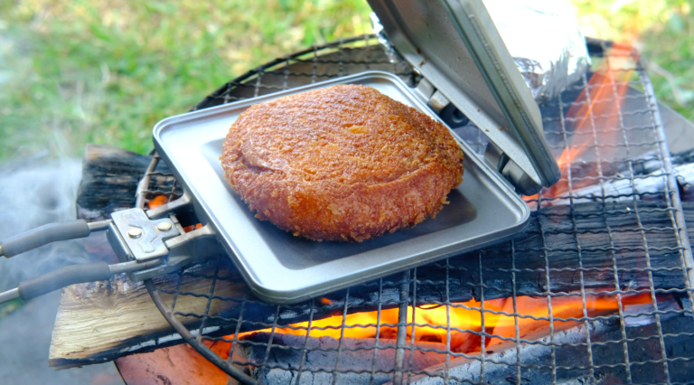 セブンのカレーパン ホットサンド