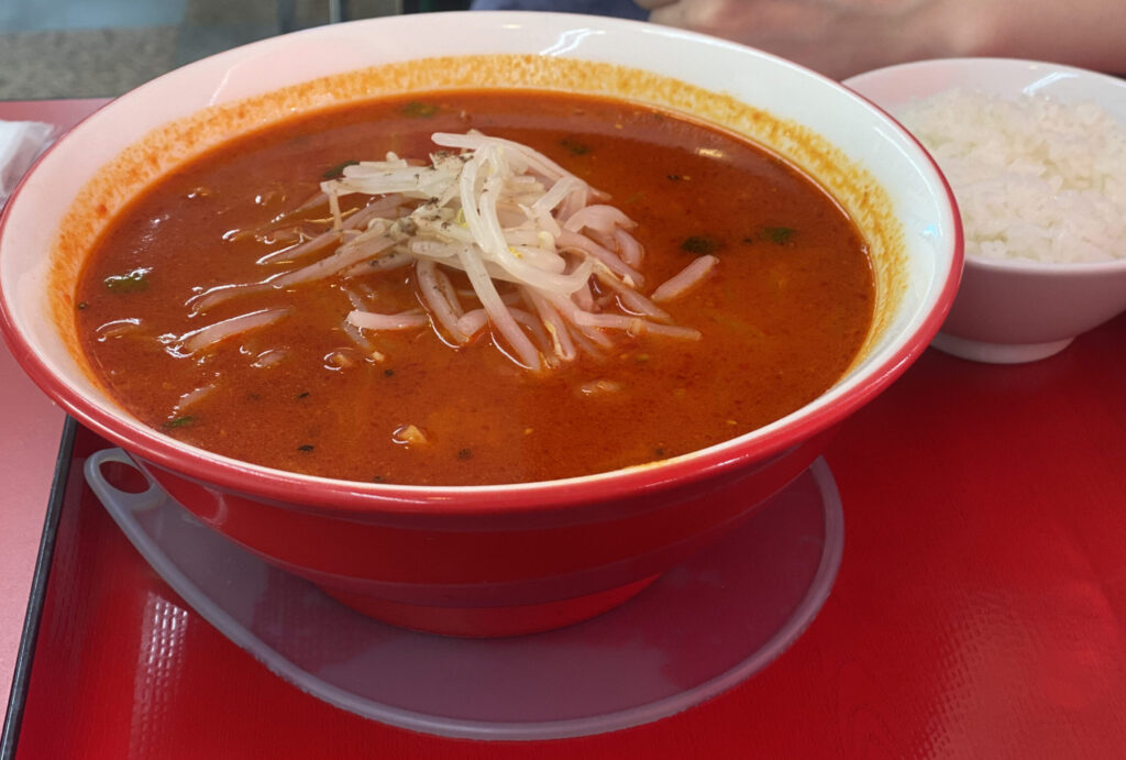 大辛味噌ラーメン　くるまやらーめん　
