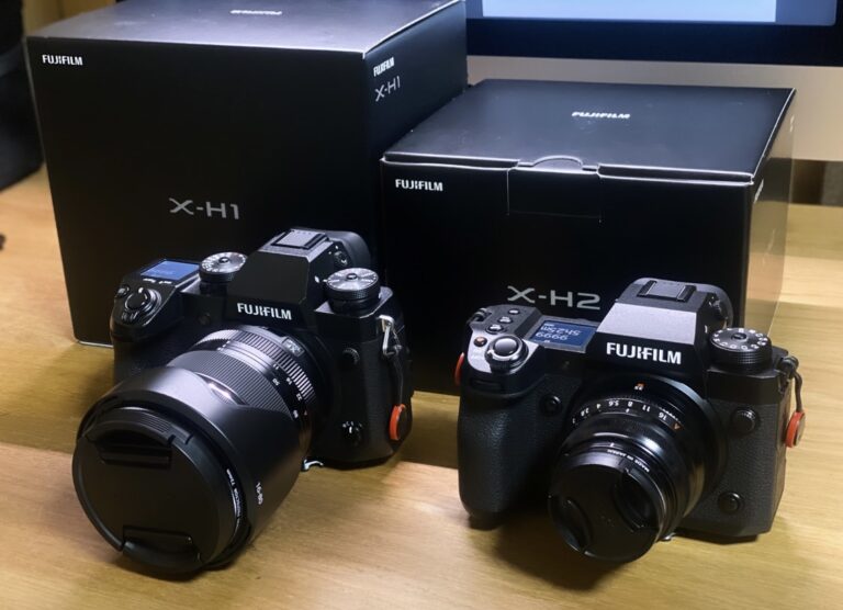 FUJIFILM　X-H2　X-H1