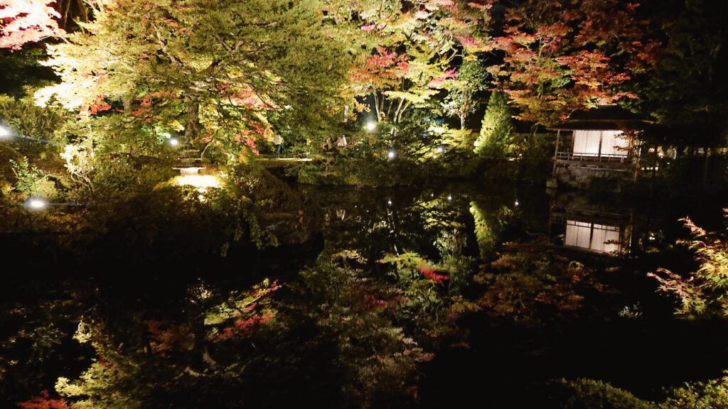 日光山輪王寺「逍遥園」ライトアップ