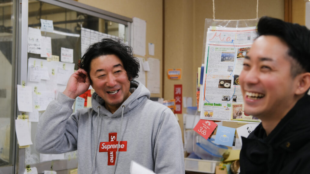 大谷 洋二さん 　柄木田裕哉　笑顔