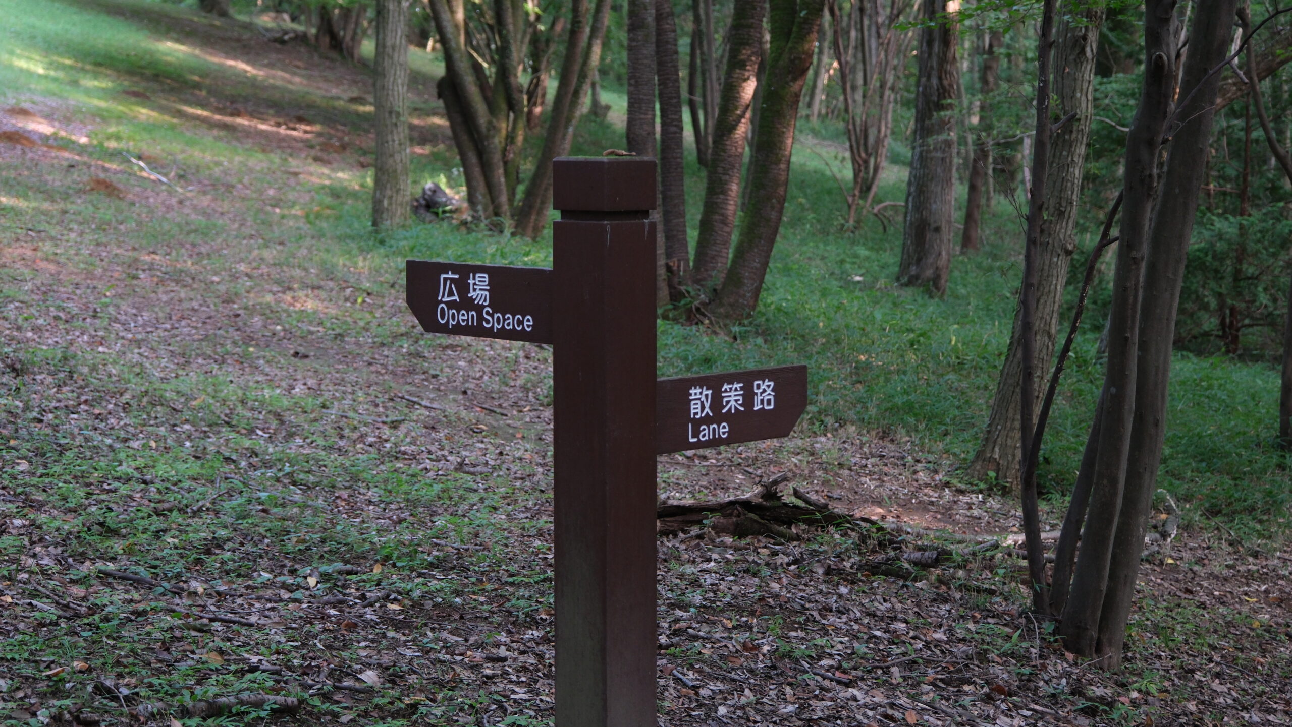 うつのみや文化の森　看板