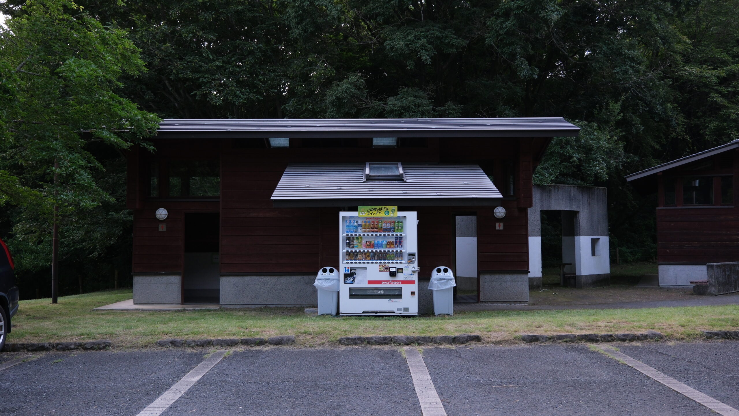 駐車場　うつのみや文化の森