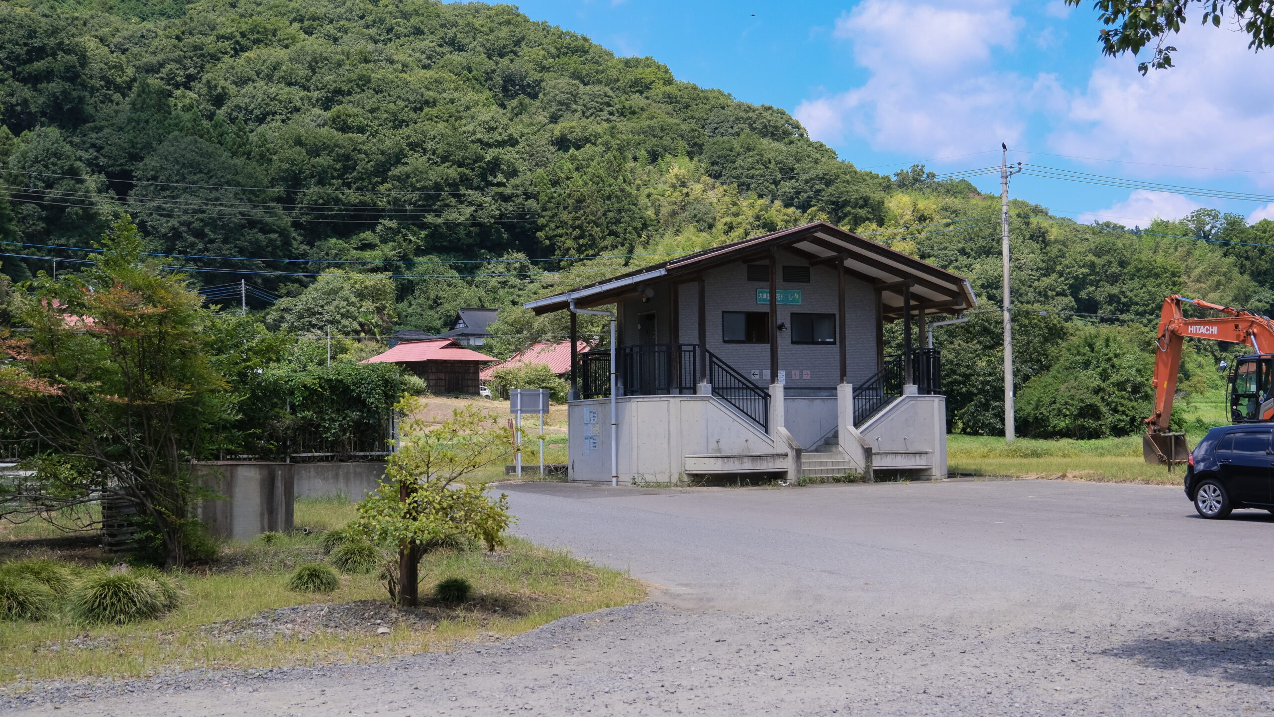 大瀬園地　駐車場