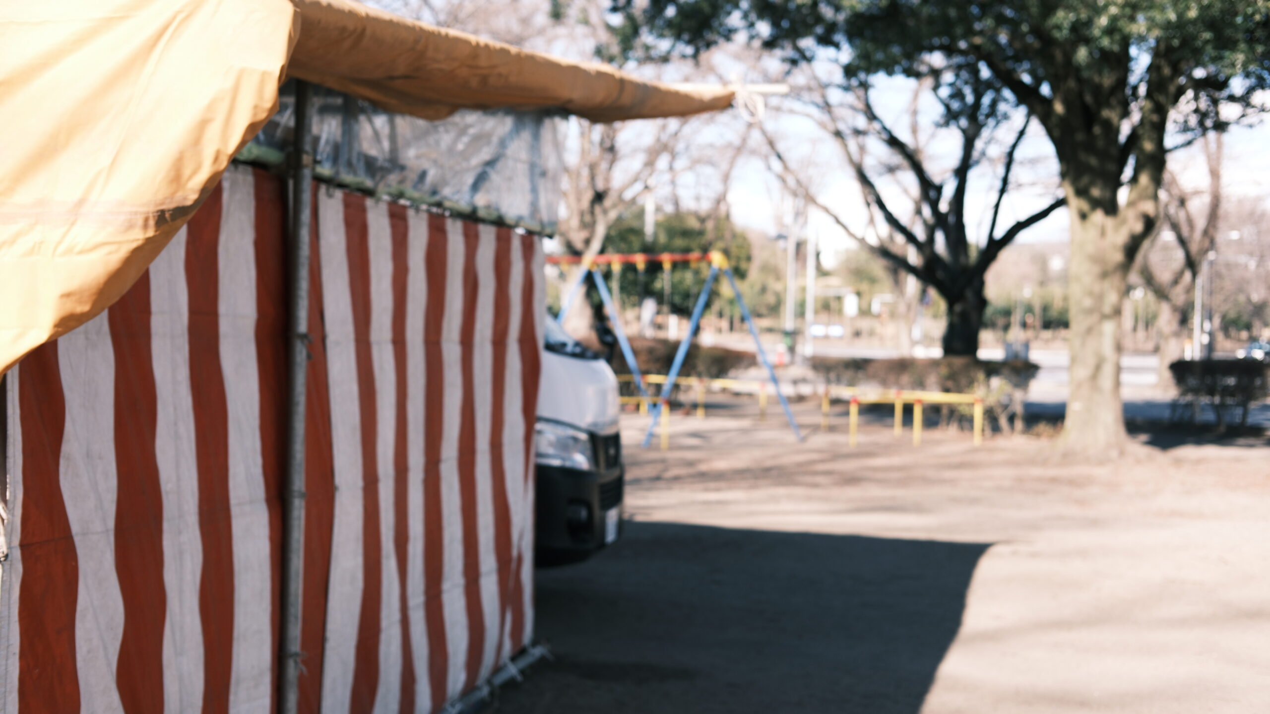 かしの森公園　屋台