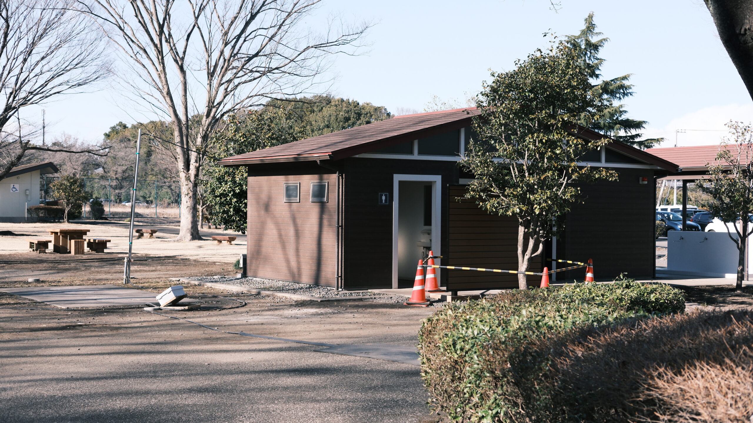 かしの森公園　トイレ