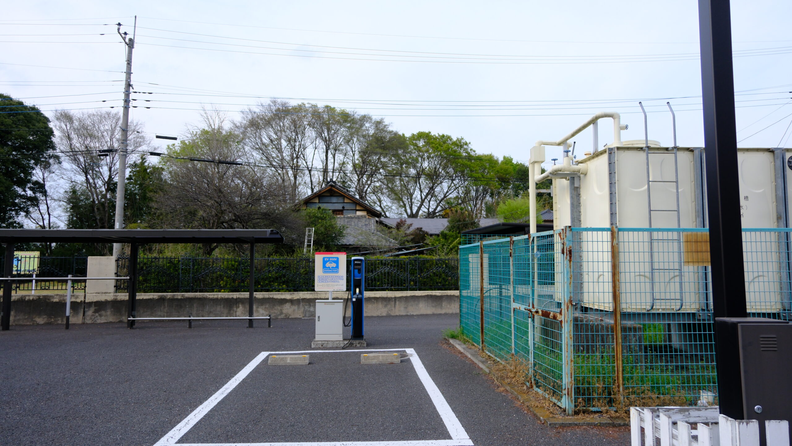 野木町煉瓦窯　EV充電スタンド