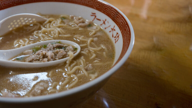 ラーメン大功　肉みそラーメン