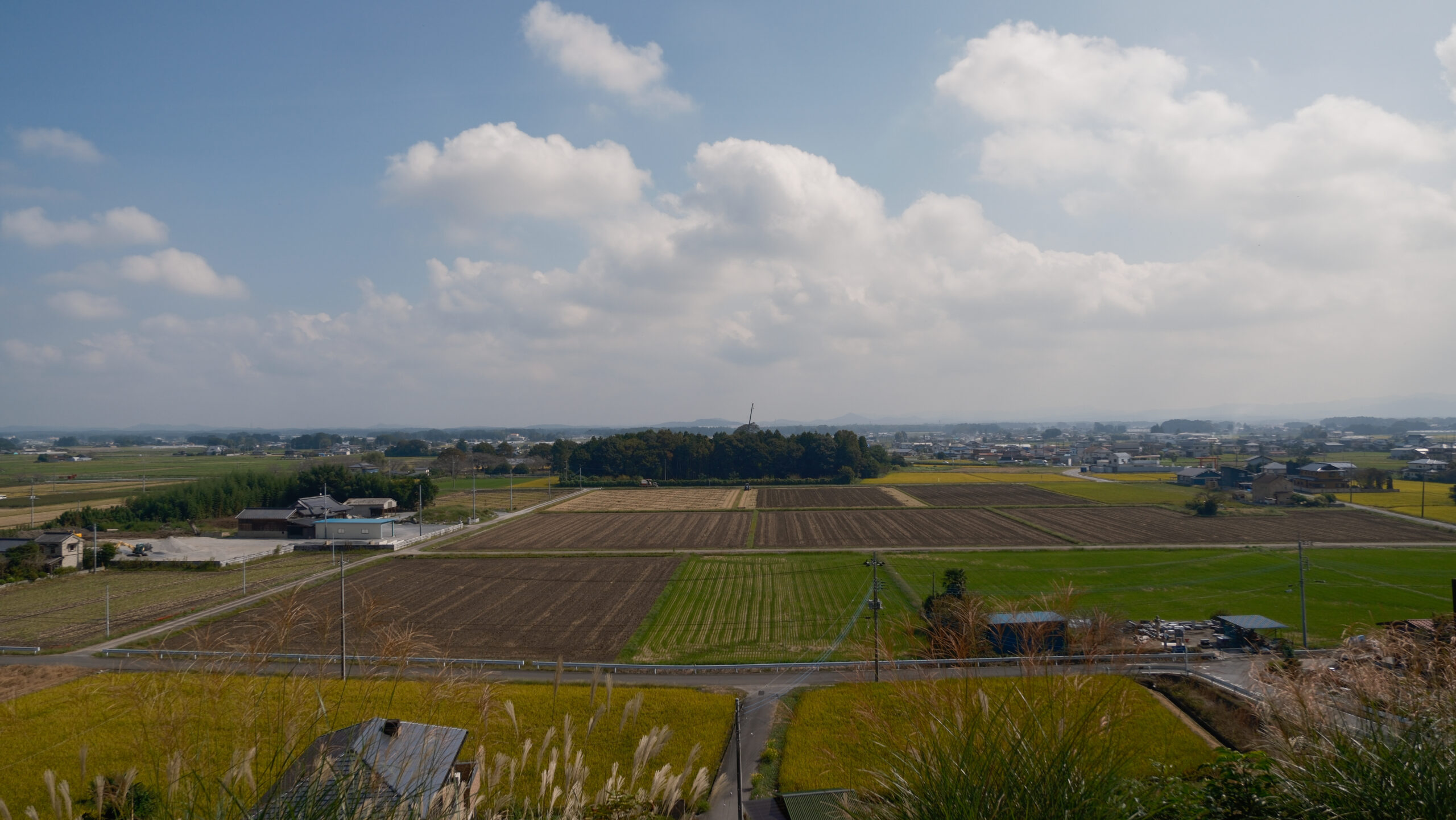 芳賀天満宮　望郷公園からの景色