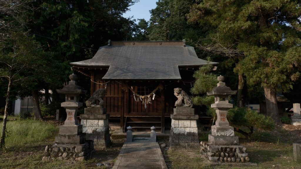 高龗神社　上三川町東汗