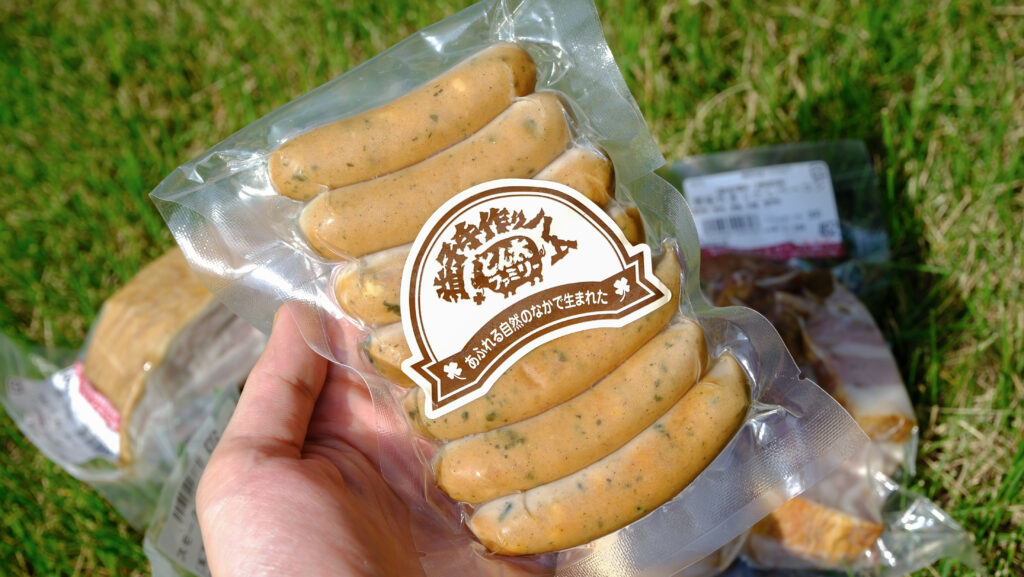 とん太ファミリー 青じそ入ウインナー