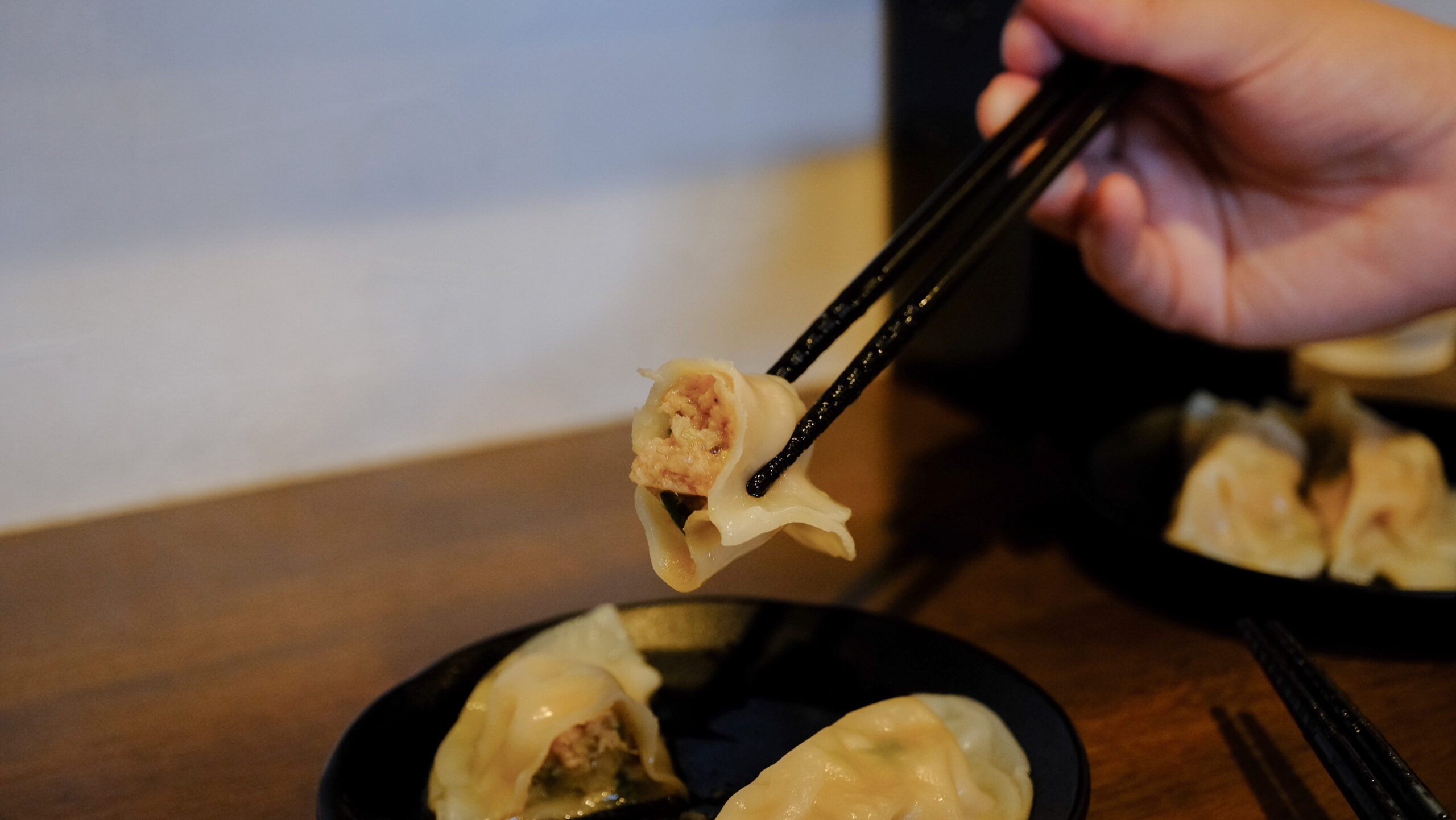 芳賀町　麺らいけん　茹餃子