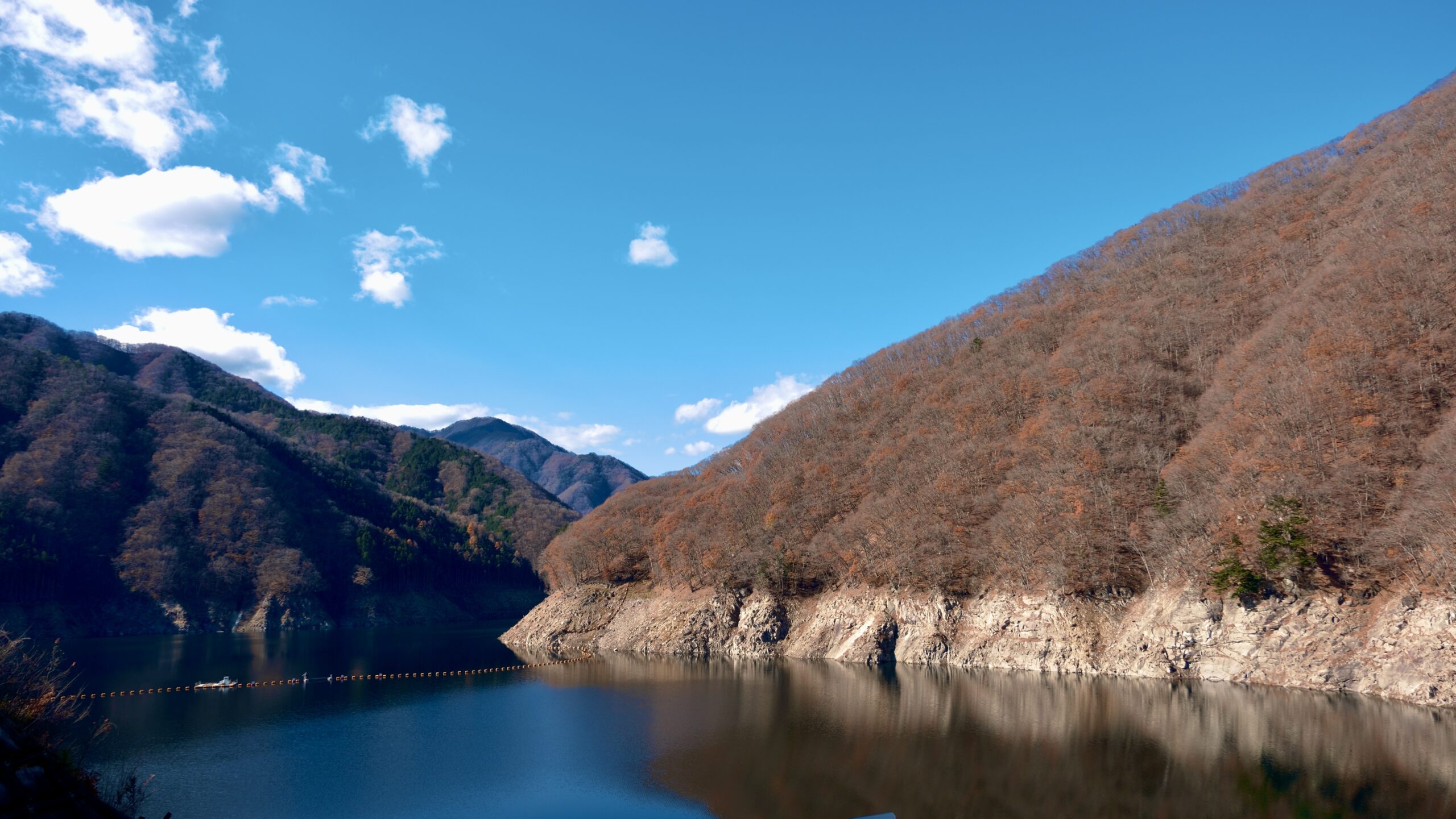 湯西川ダム　貯水池