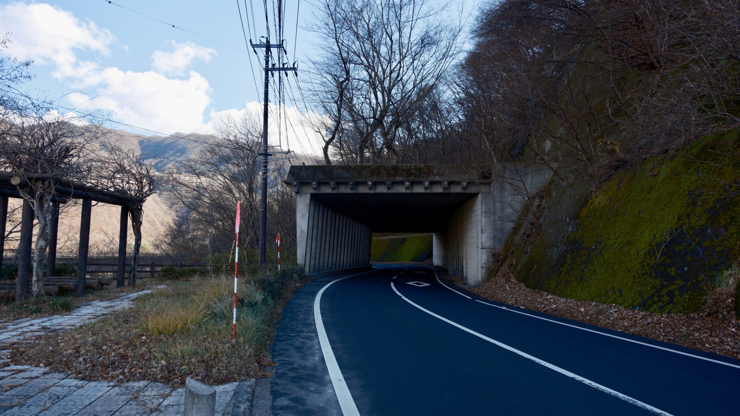 湯西川橋梁　周辺