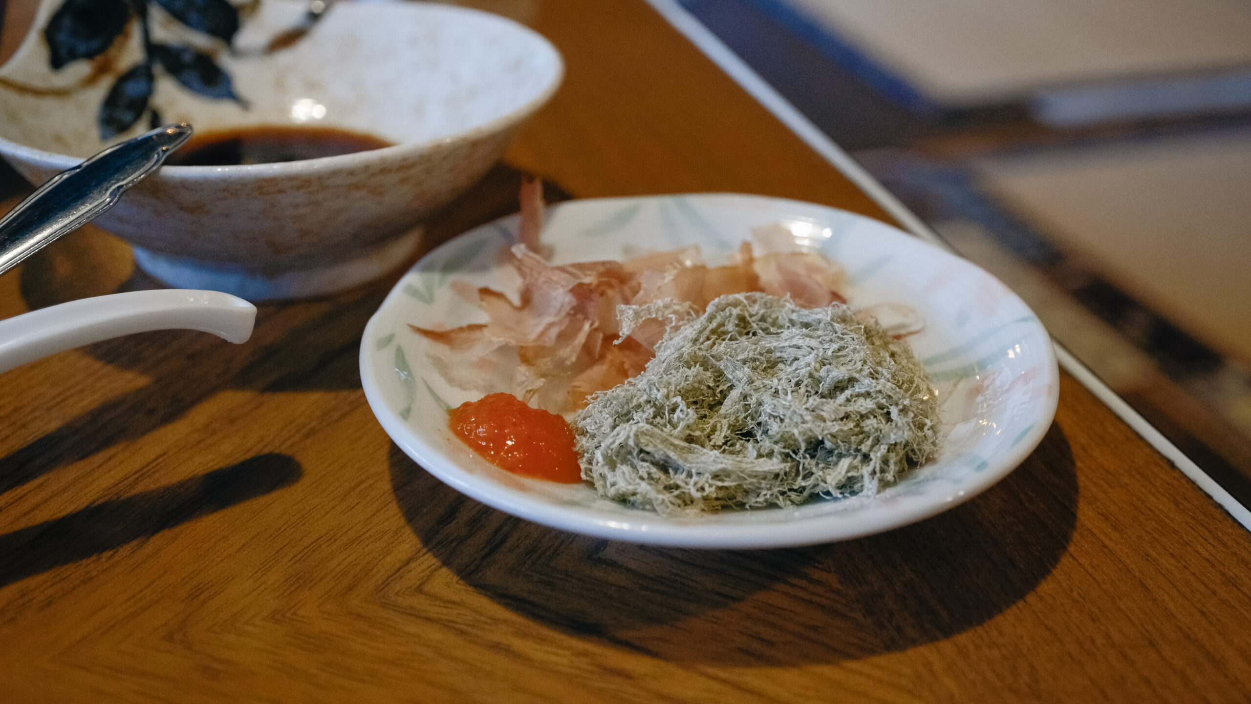 会津屋豆腐店　湯豆腐　薬味