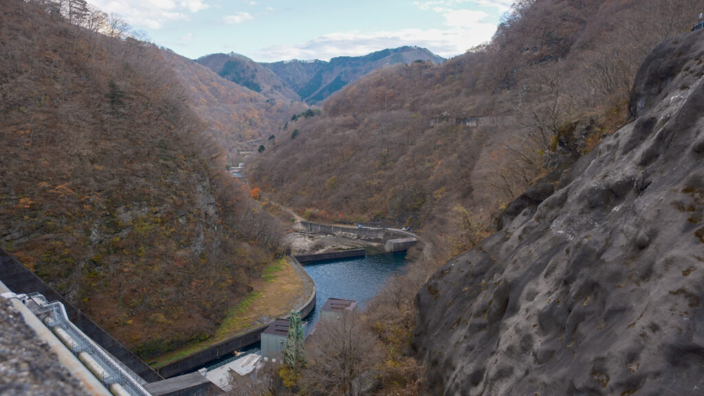 五十里ダム　景色