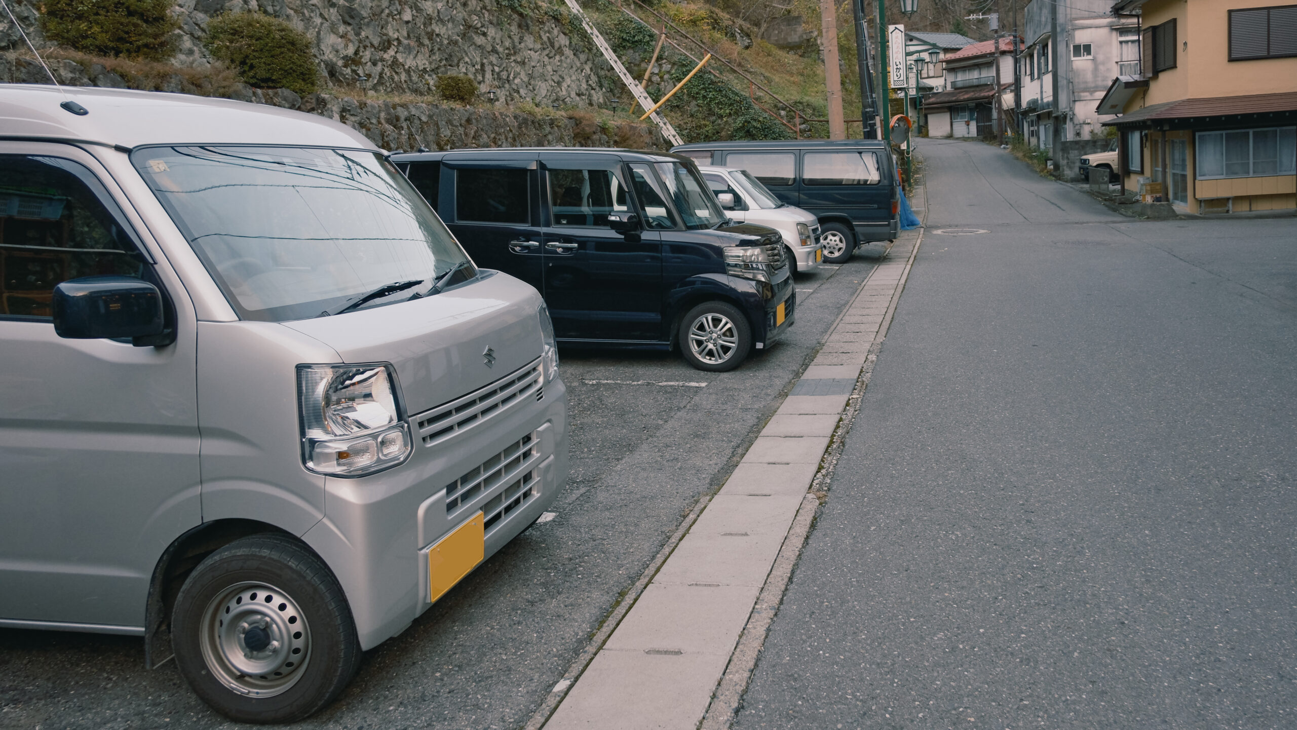 和風らぁめん いかり　駐車場