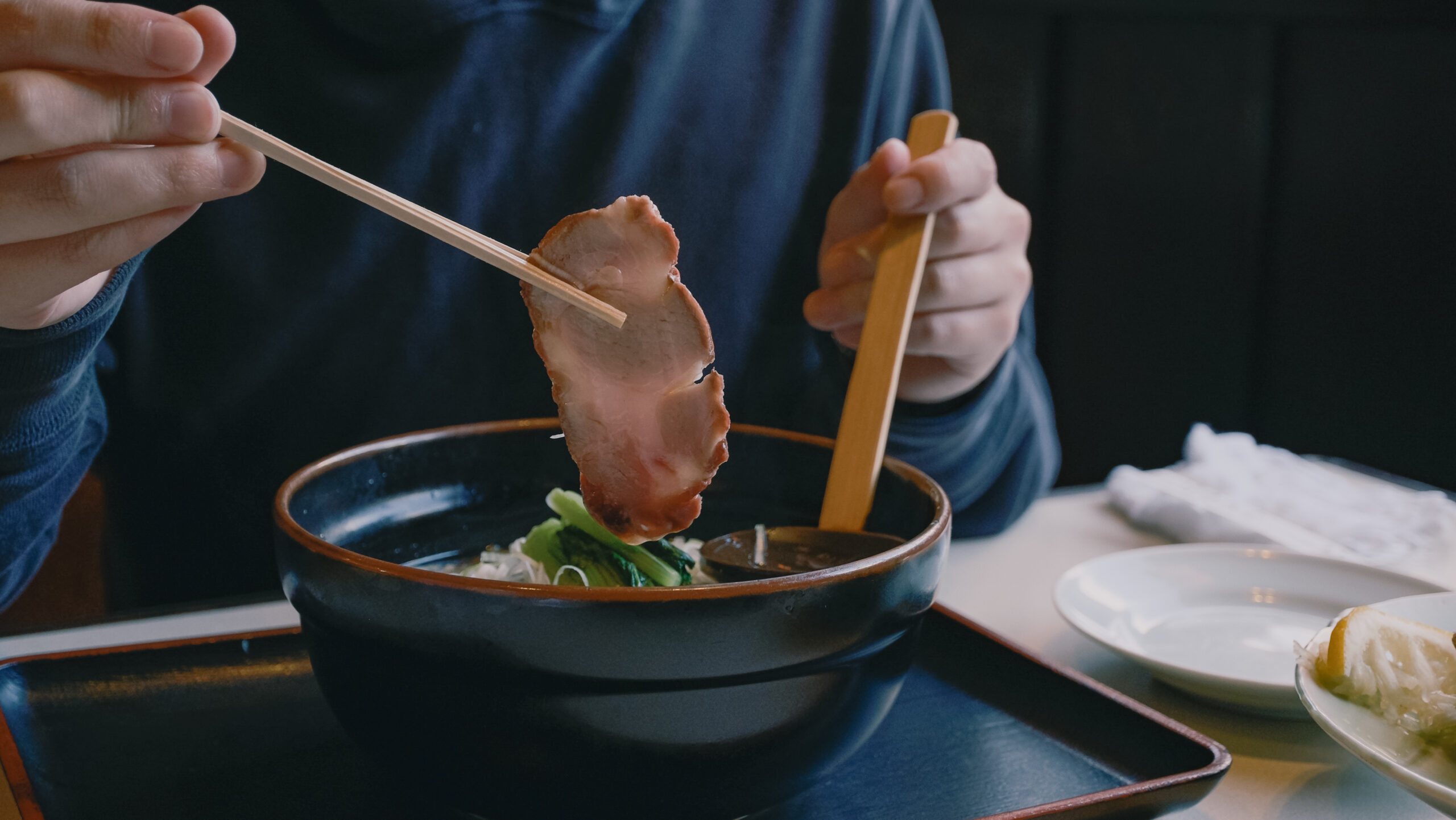 和風らぁめん いかり　チャーシューメン　自家製焼豚