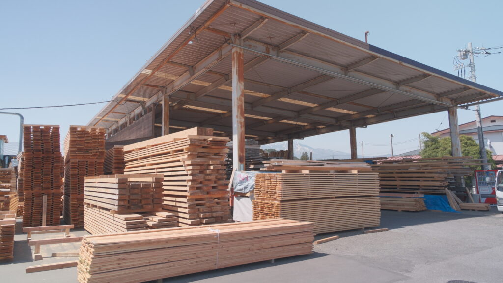 製材 工場 取材