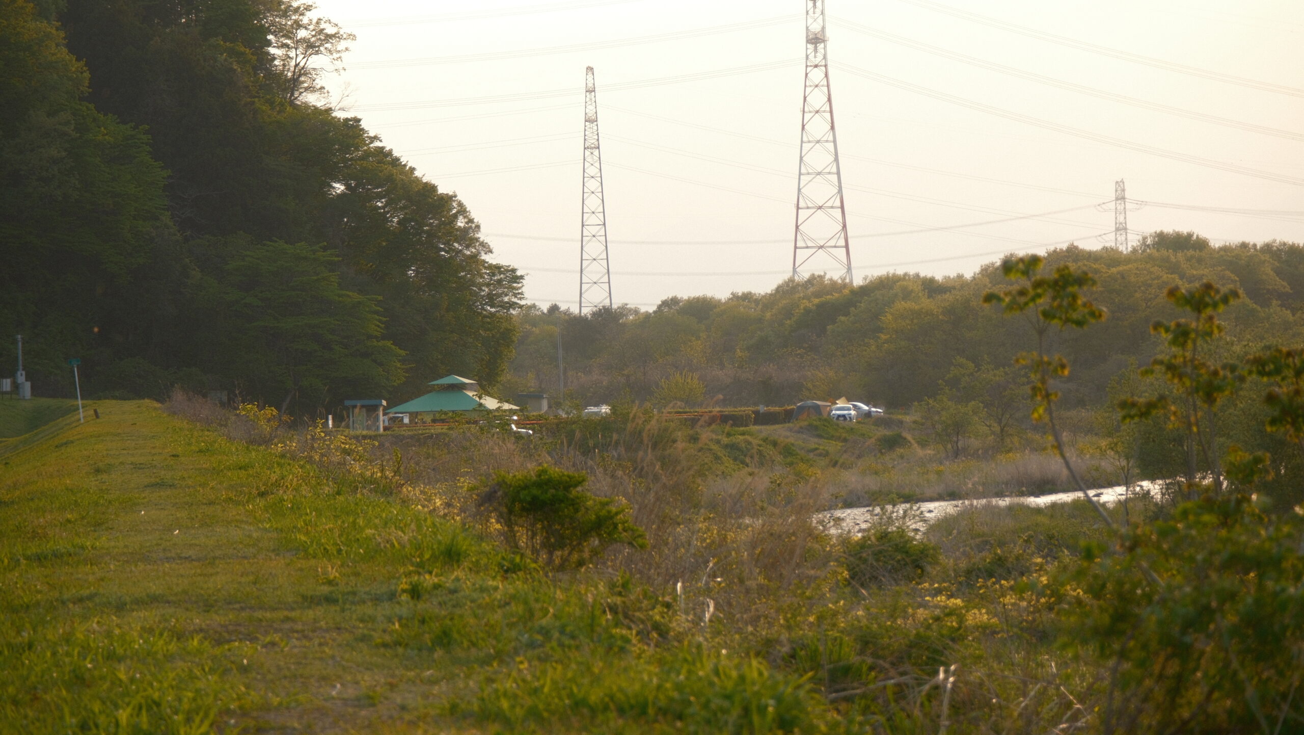 高間木キャンプ場　上河内緑水公園