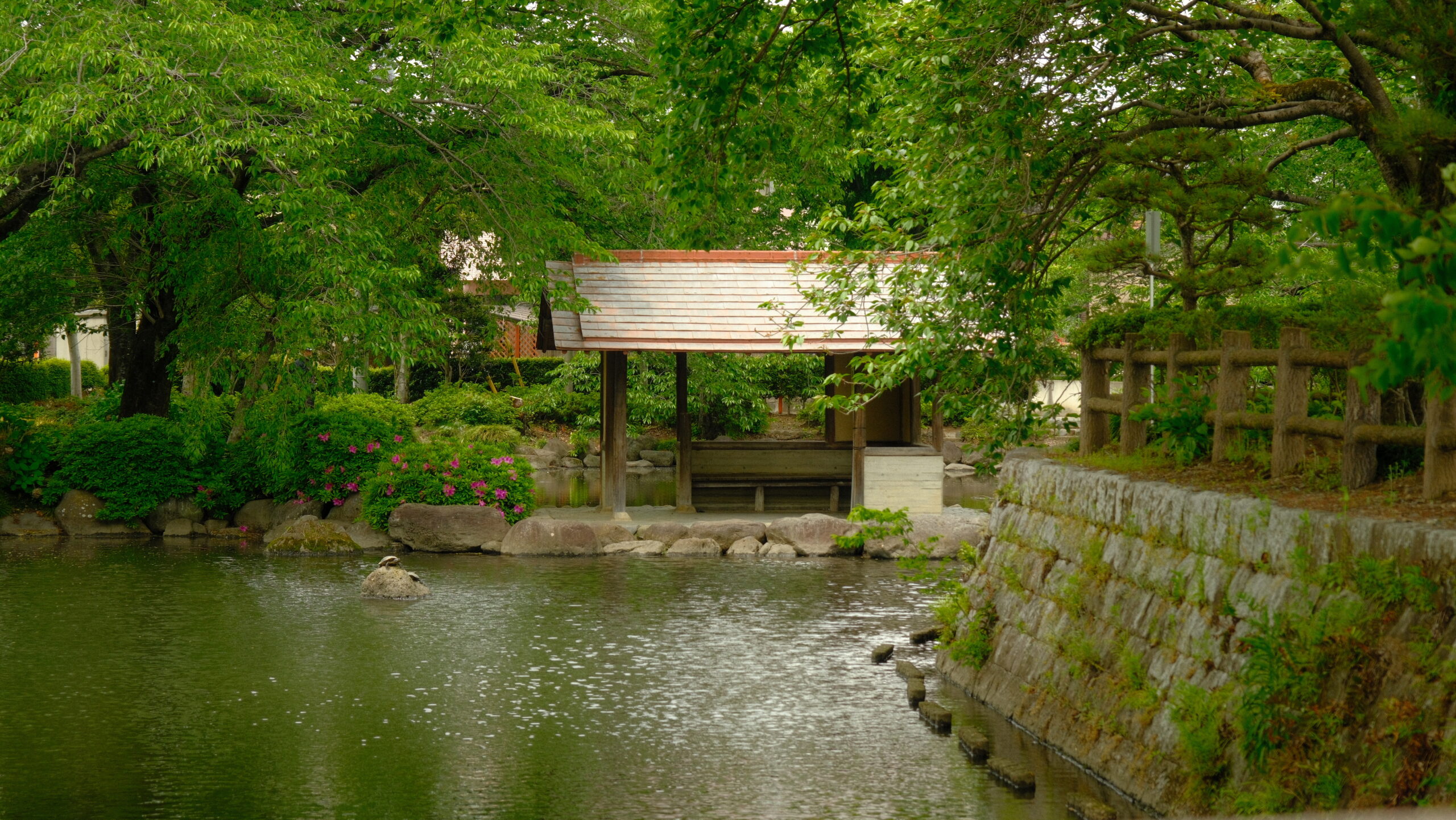 大松山運動公園　四阿