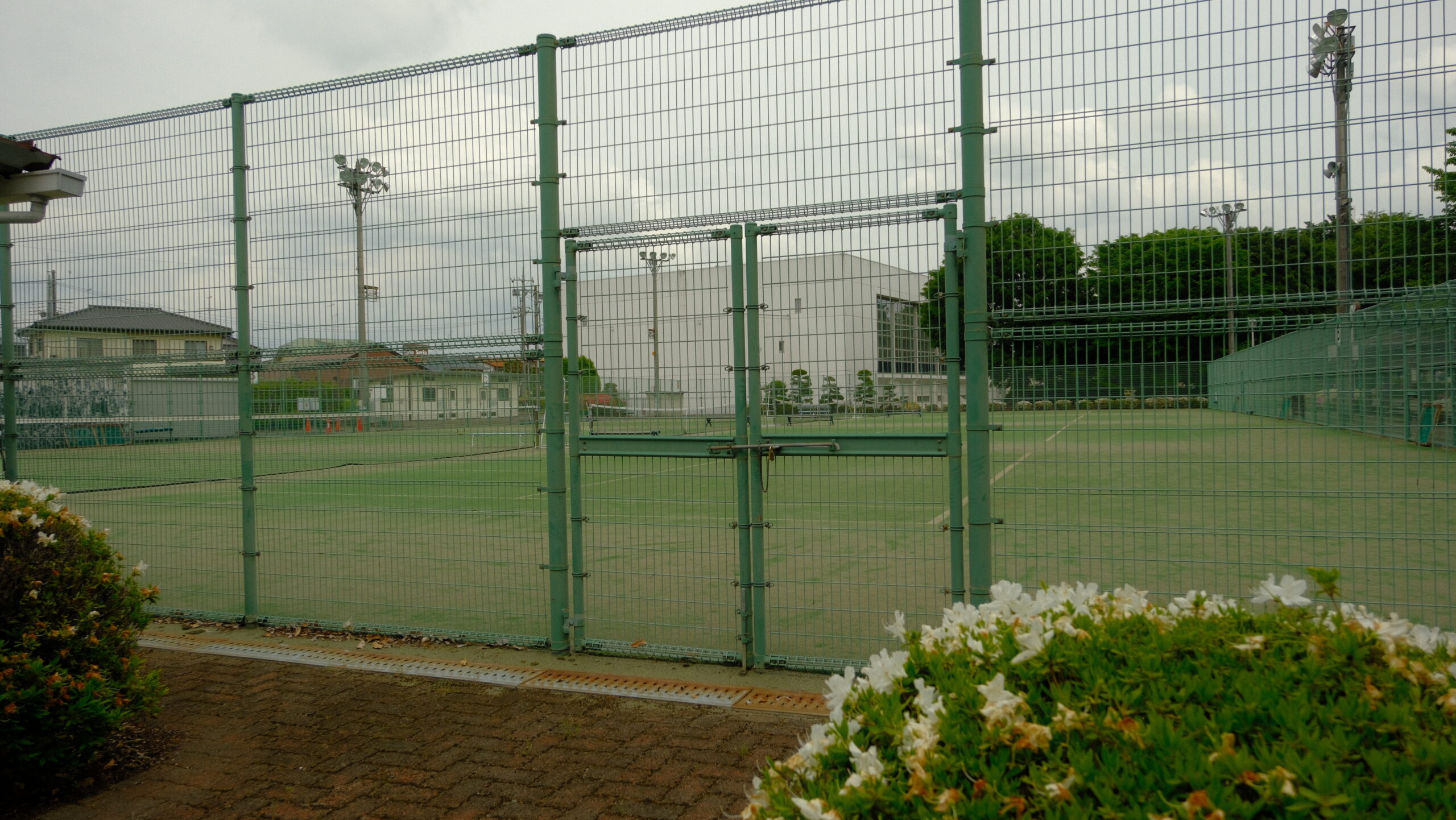 テニスコート　大松山運動公園