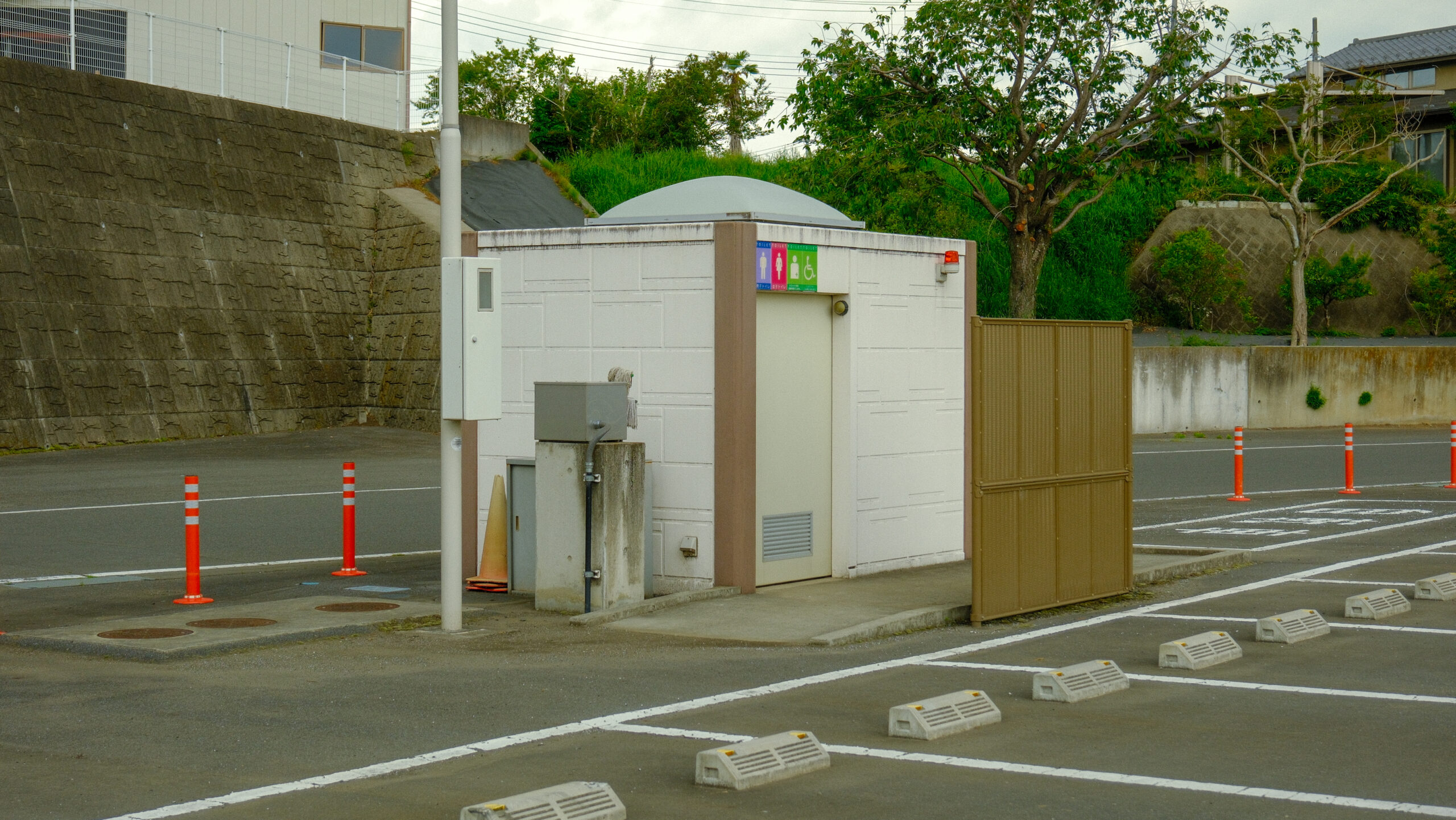 みのわ古城公園　トイレ