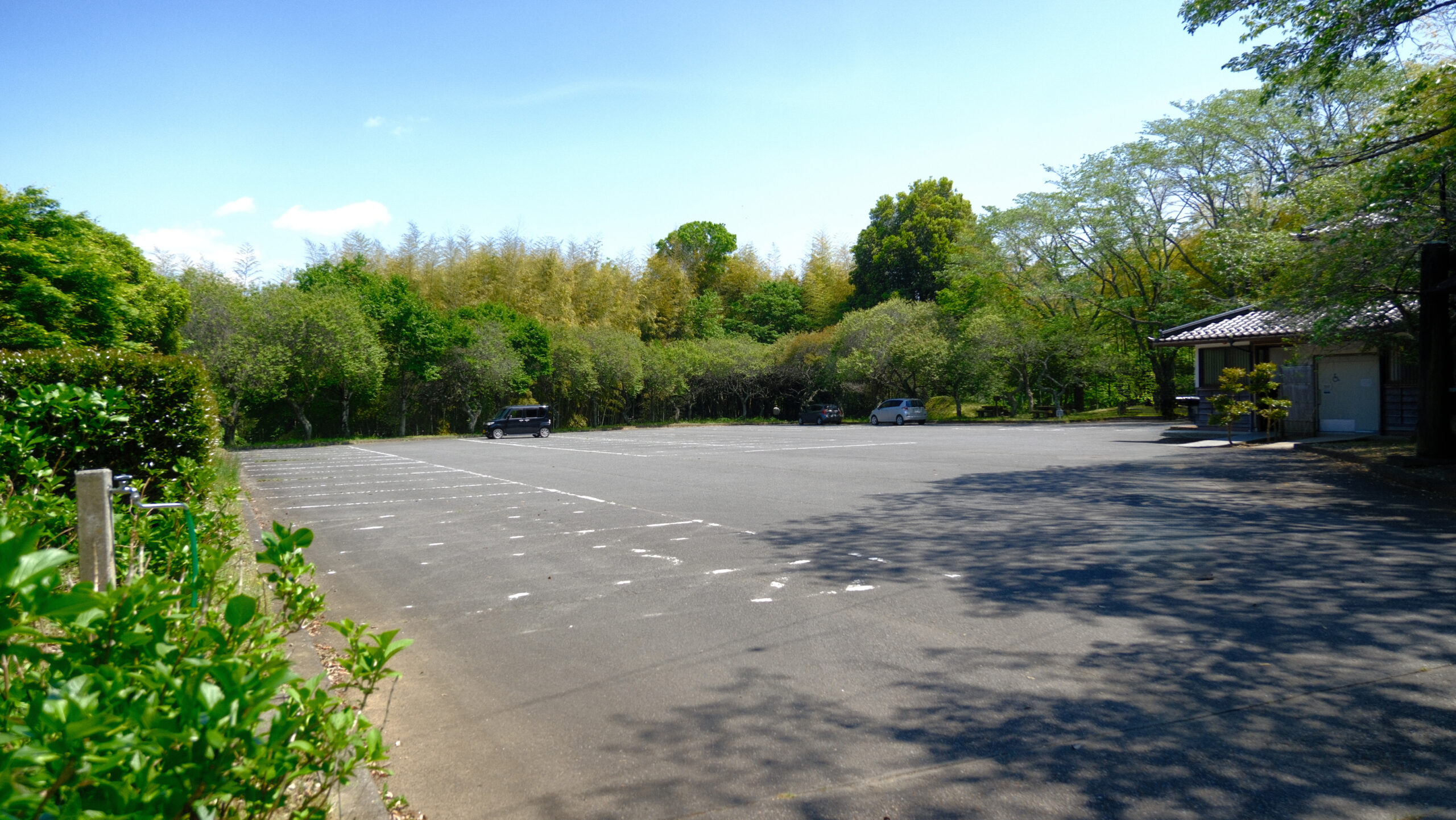 黒羽芭蕉の館　駐車場