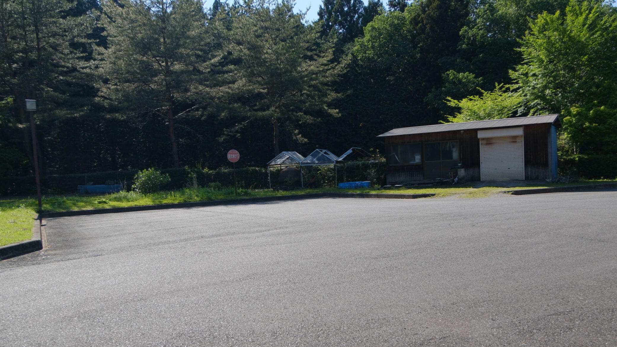 ふるさと館　駐車場　那珂川