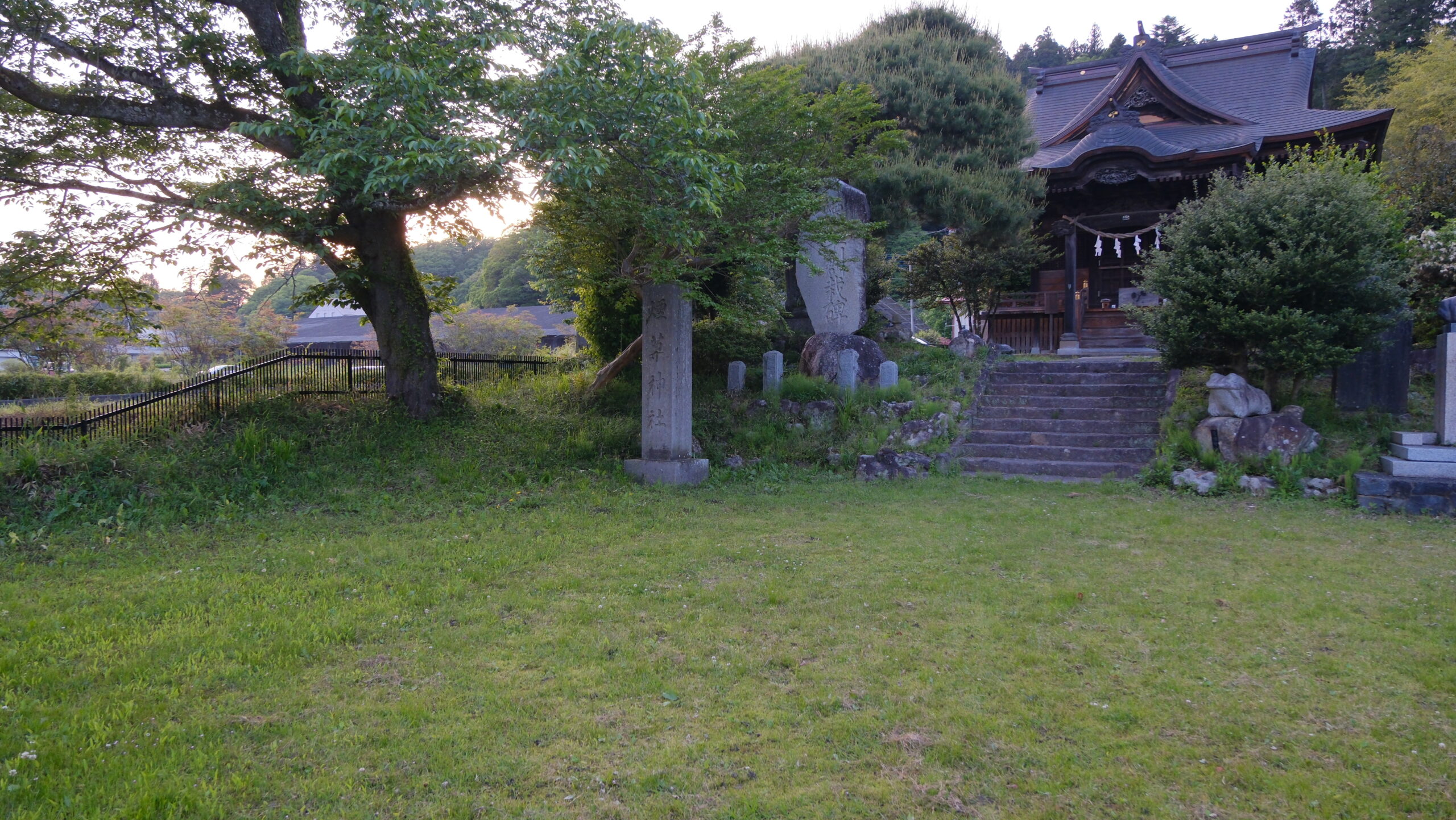 境内　別雷神社　那珂川町