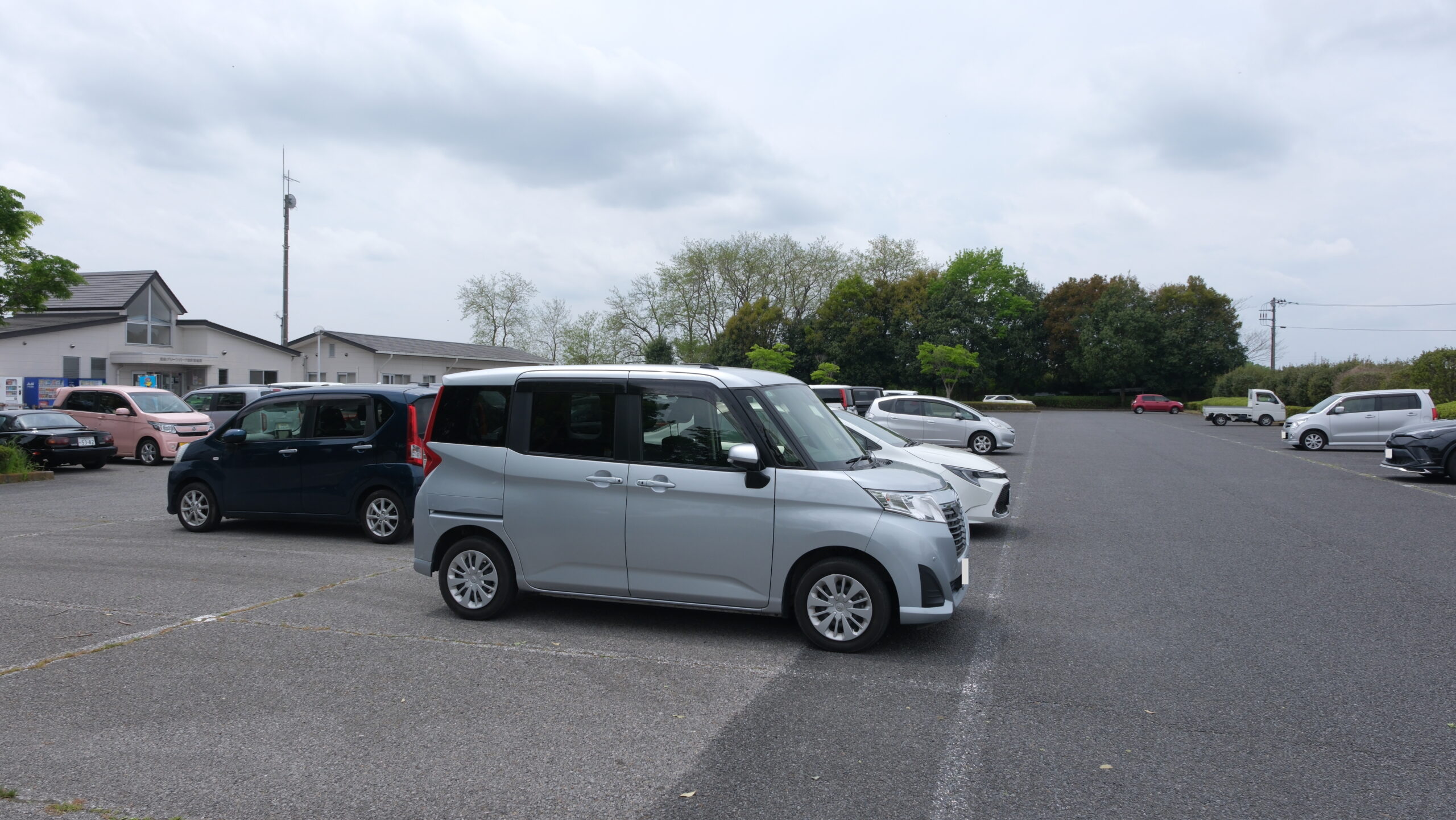 鬼怒グリーンパーク白沢エリア　駐車場