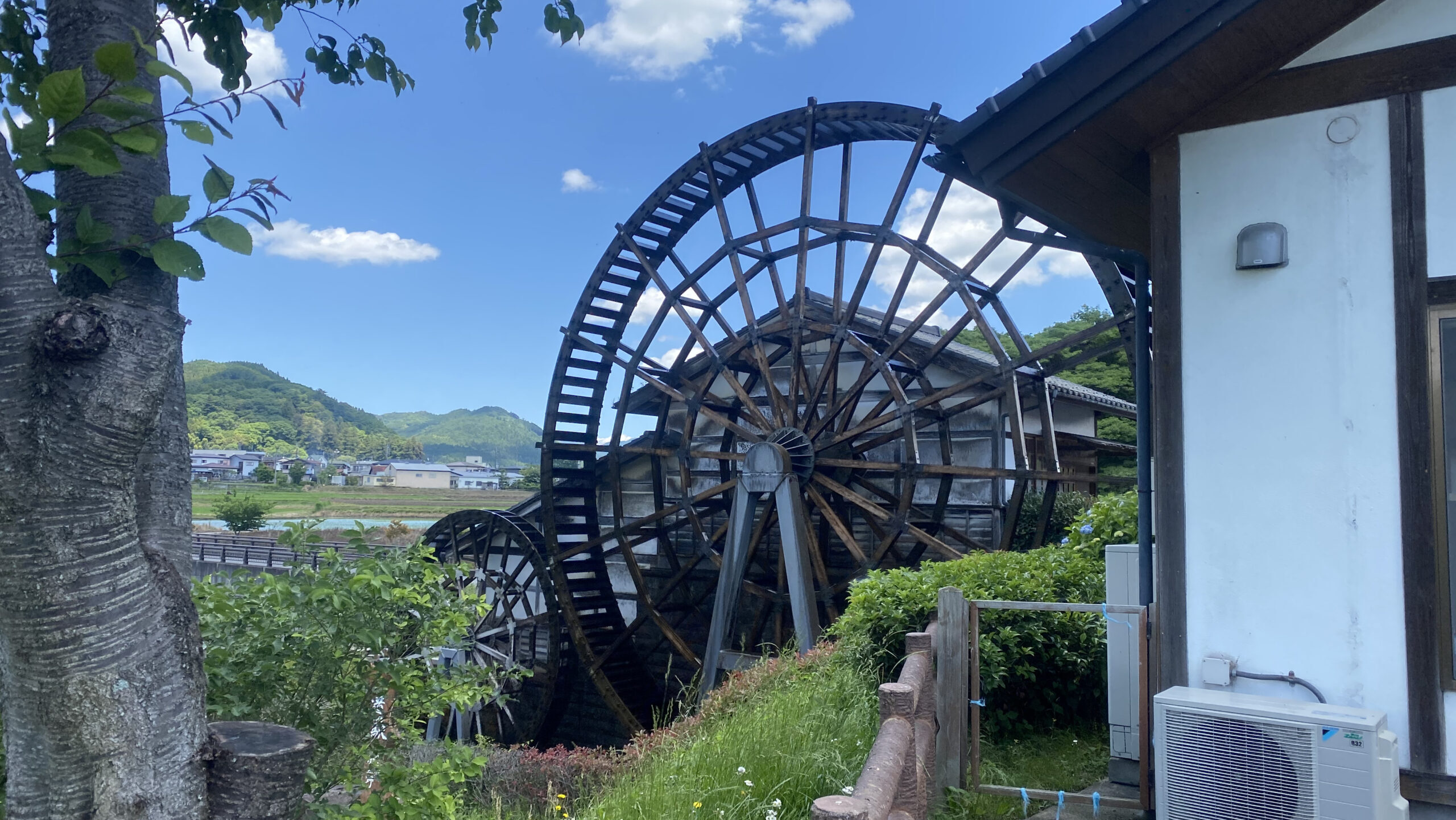 道の駅 東山道伊王野　水車