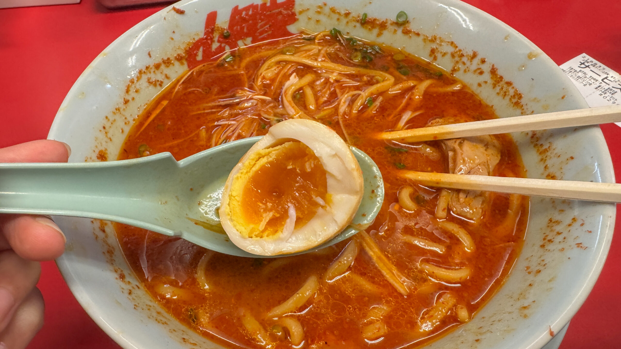 ラーメン山岡家　煮卵