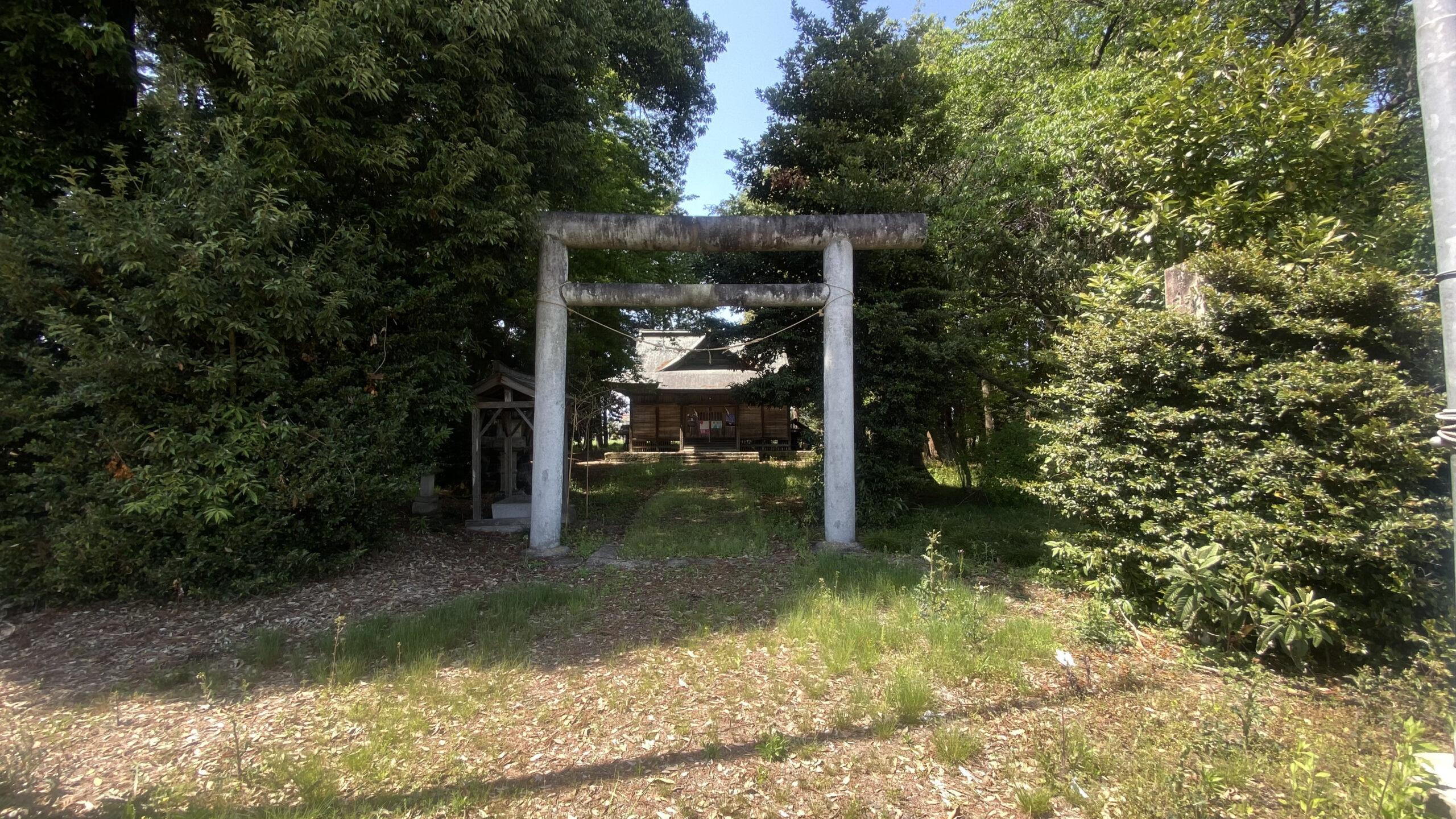 星宮神社　狹間田　鳥居
