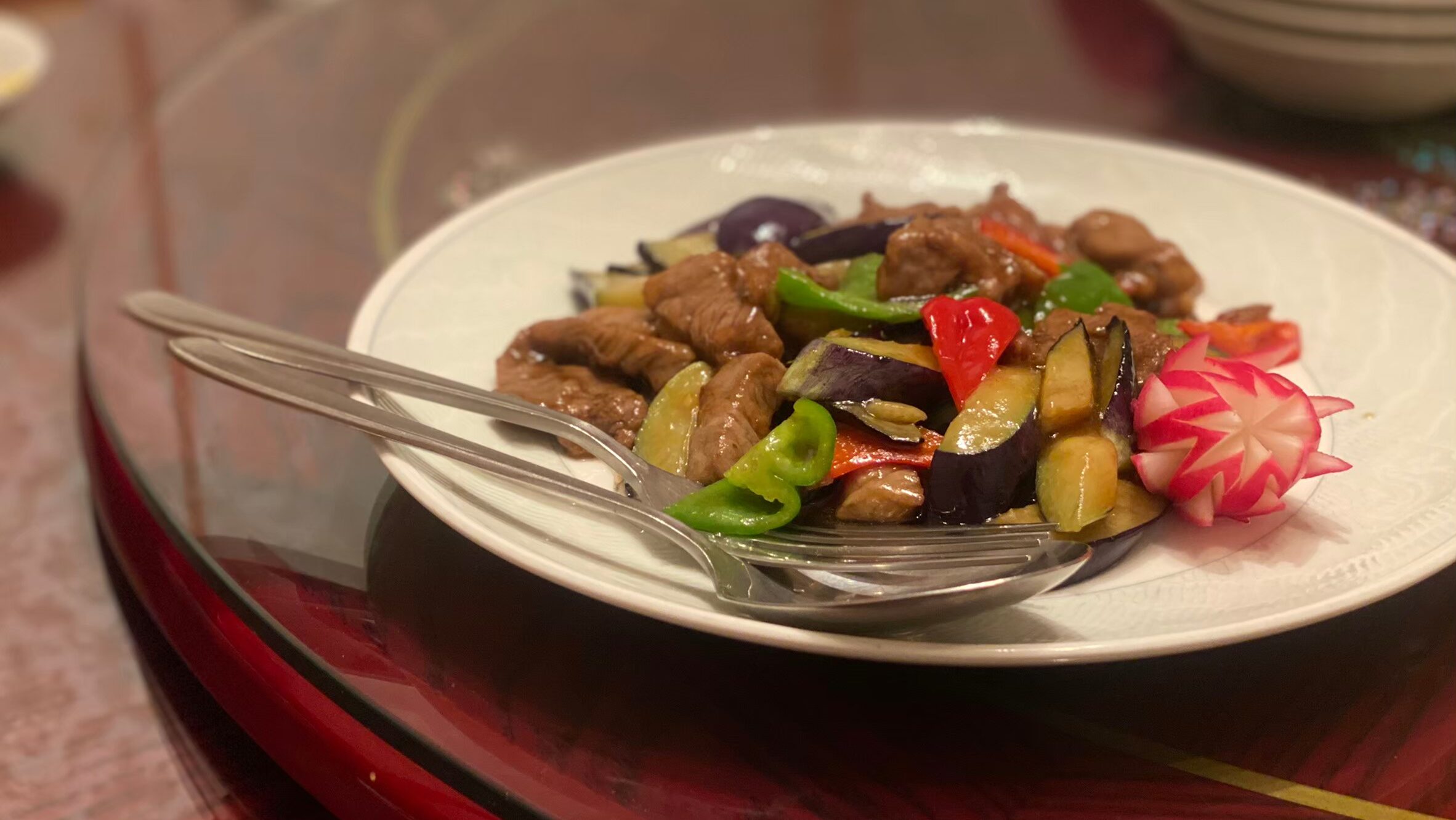 中華料理 三元閣　肉料理