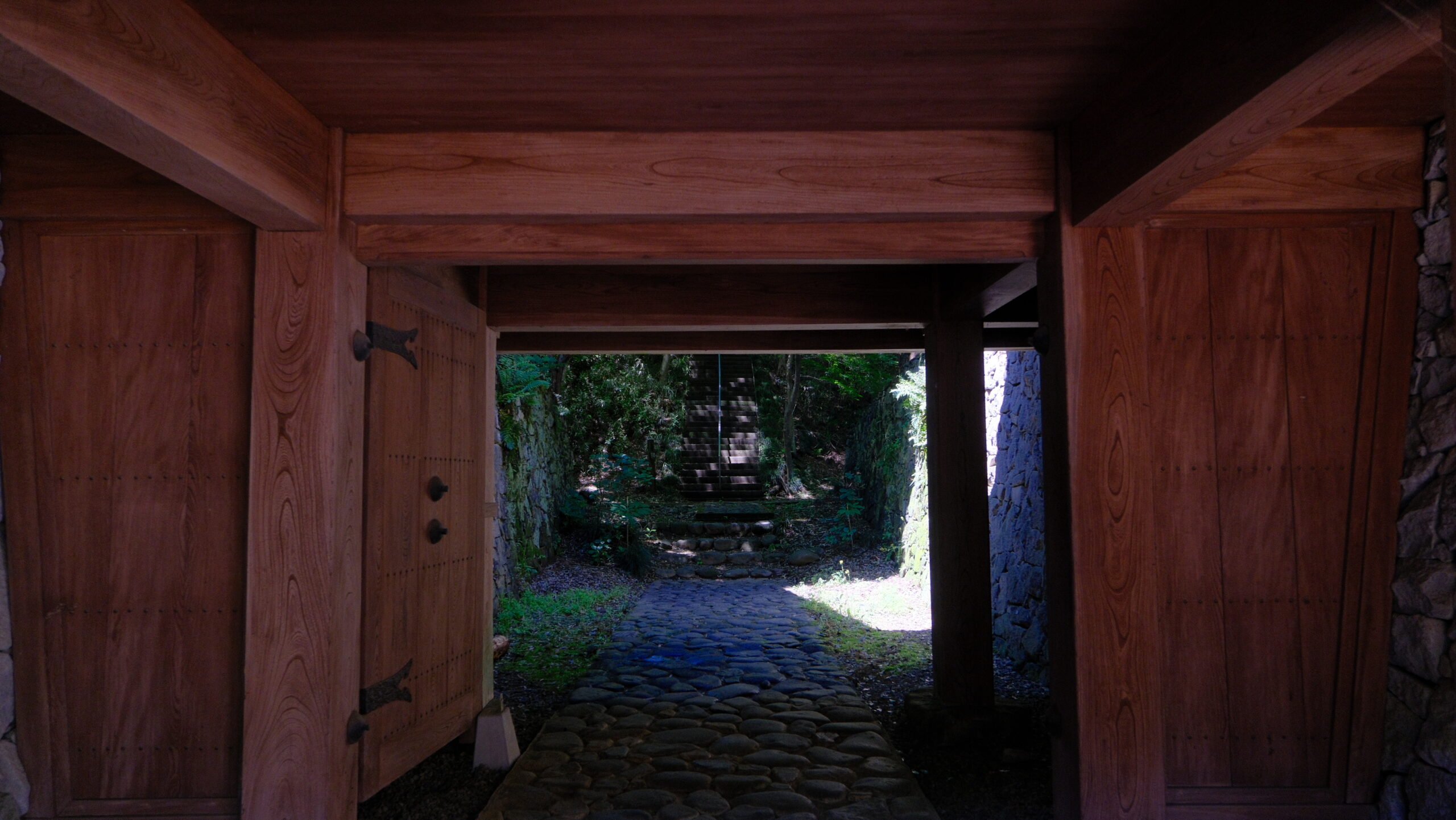黒羽城跡　門