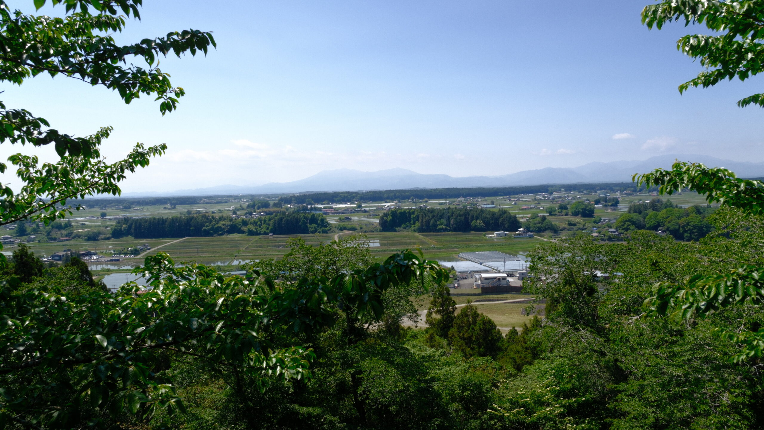 黒羽城址公園　展望台