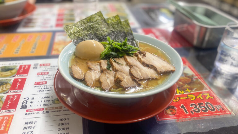 横浜家系拉麺 栃木家 本店　玉子チャーシューメン