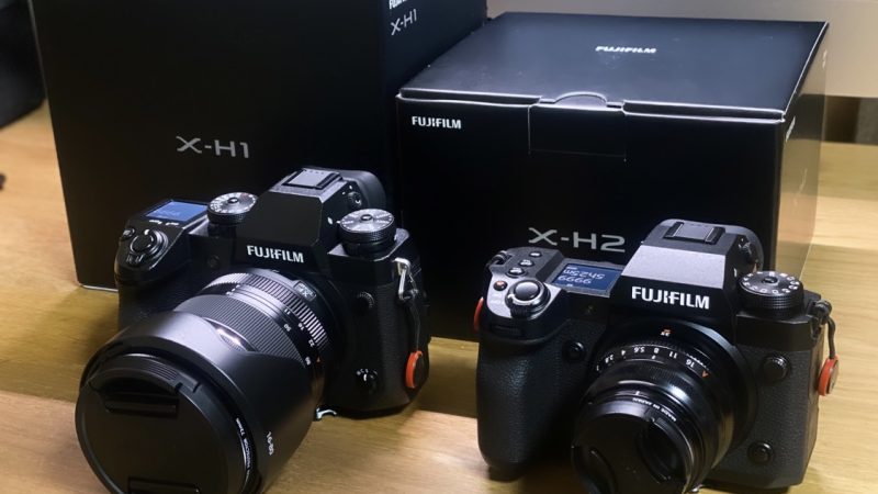 FUJIFILM　X-H2　X-H1