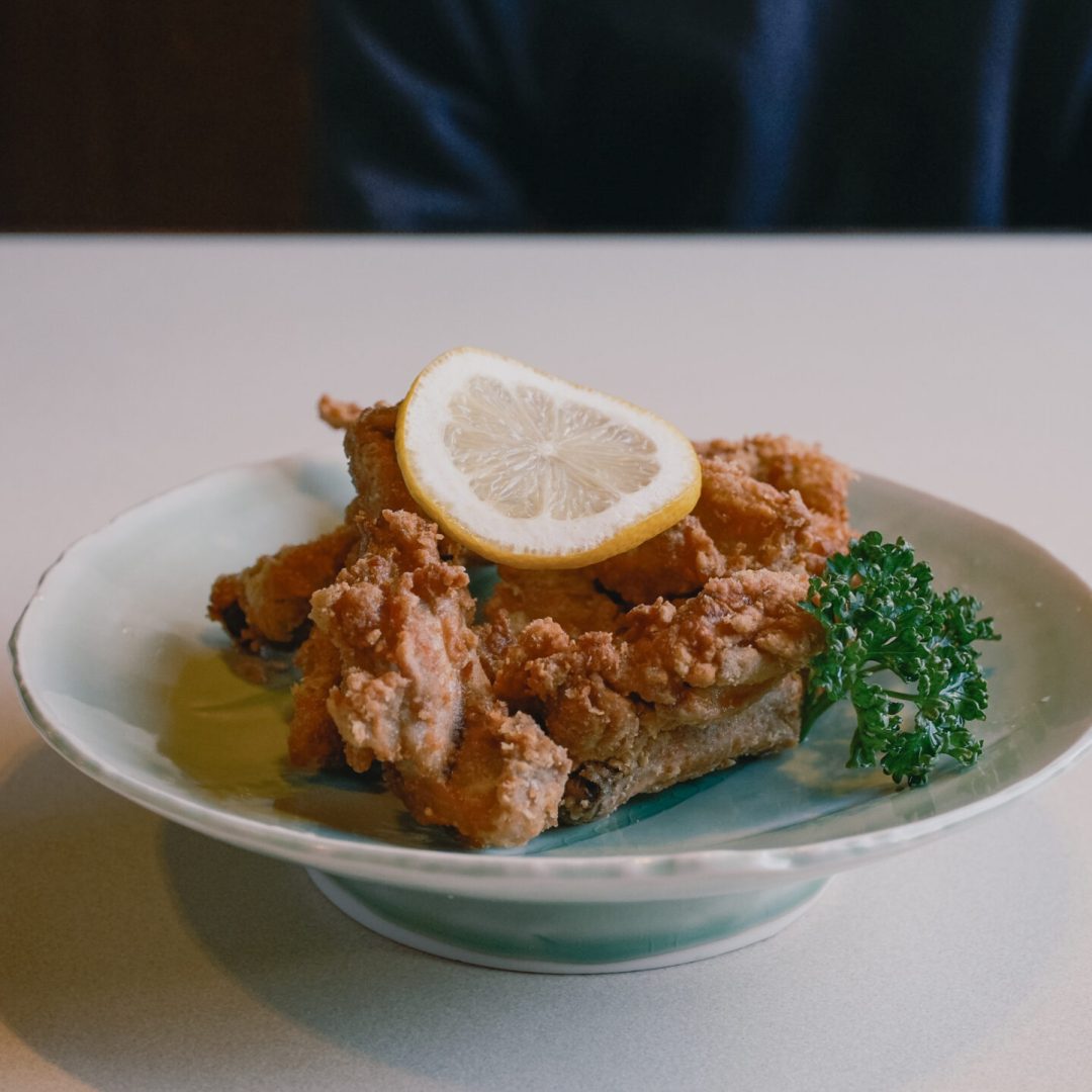 和風らぁめん いかり　鶏の唐揚げ　ハーフ