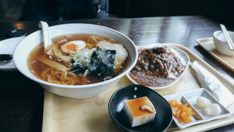 熊さんの村 ラーメンセット