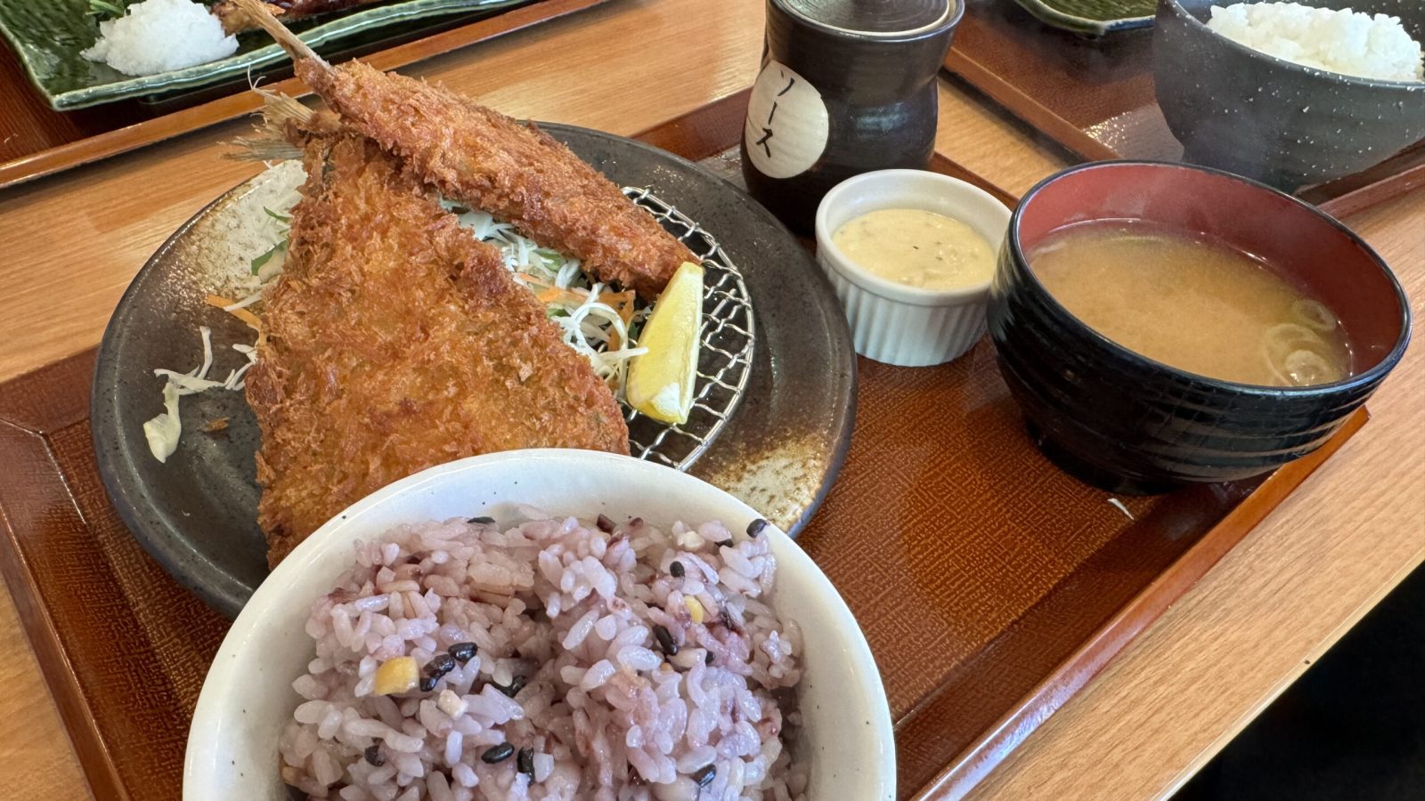 旬彩うちごはん 菜々家 アジフライ定食