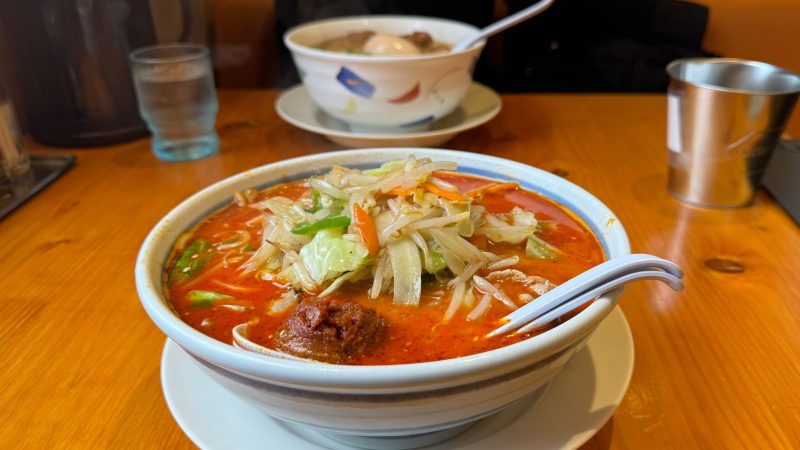 ラーメンねぎっこ 下川俣店 辛しみそ野菜ラーメン 激辛