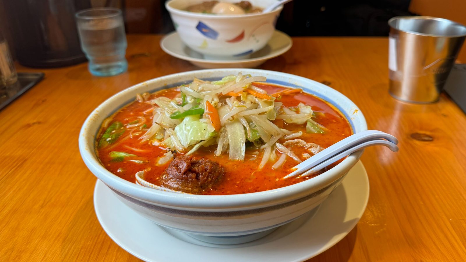 ラーメンねぎっこ 下川俣店 辛しみそ野菜ラーメン 激辛